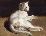 Theodore Gericault The White Cat oil painting on canvas